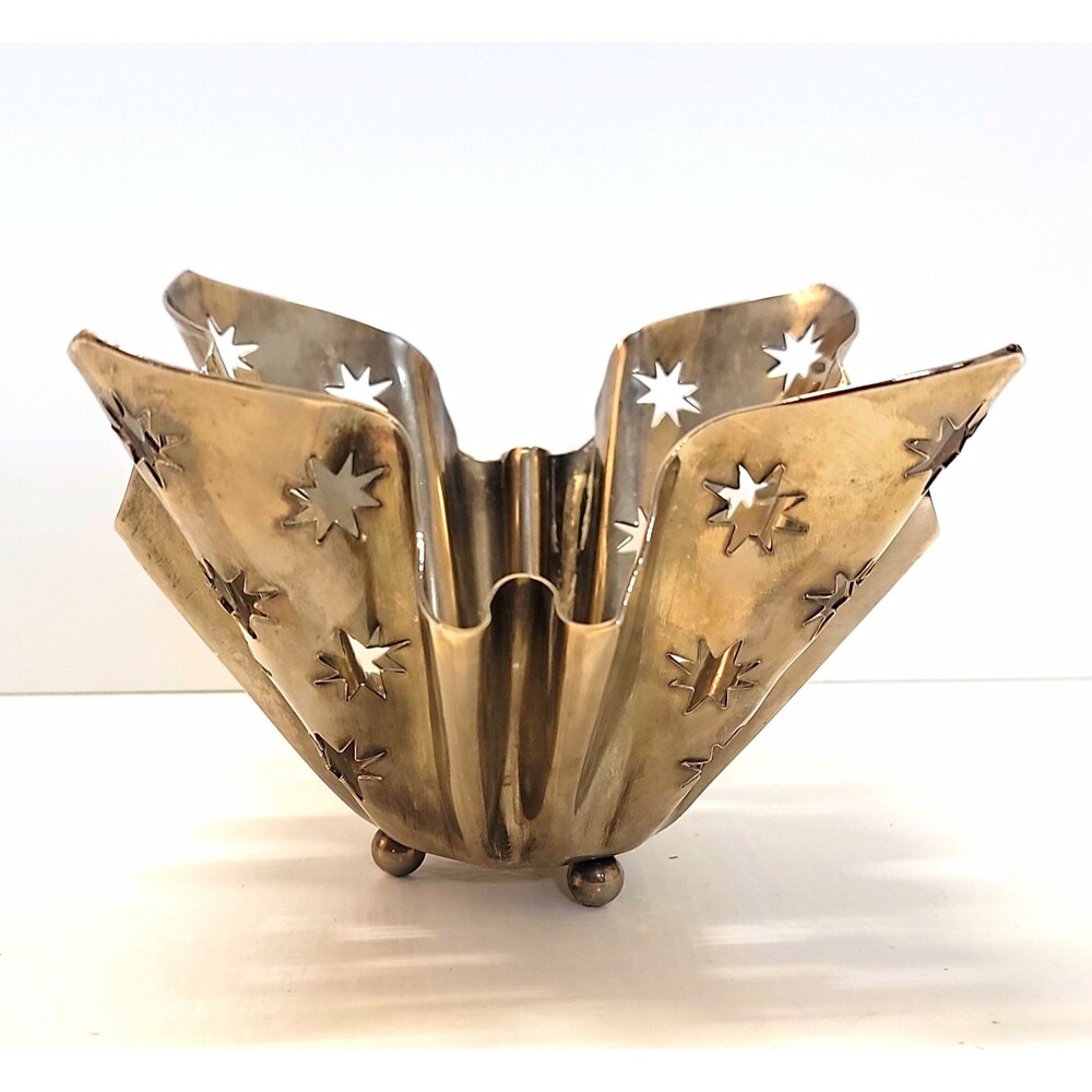 Godinger Starburst Art Deco Candle Holder